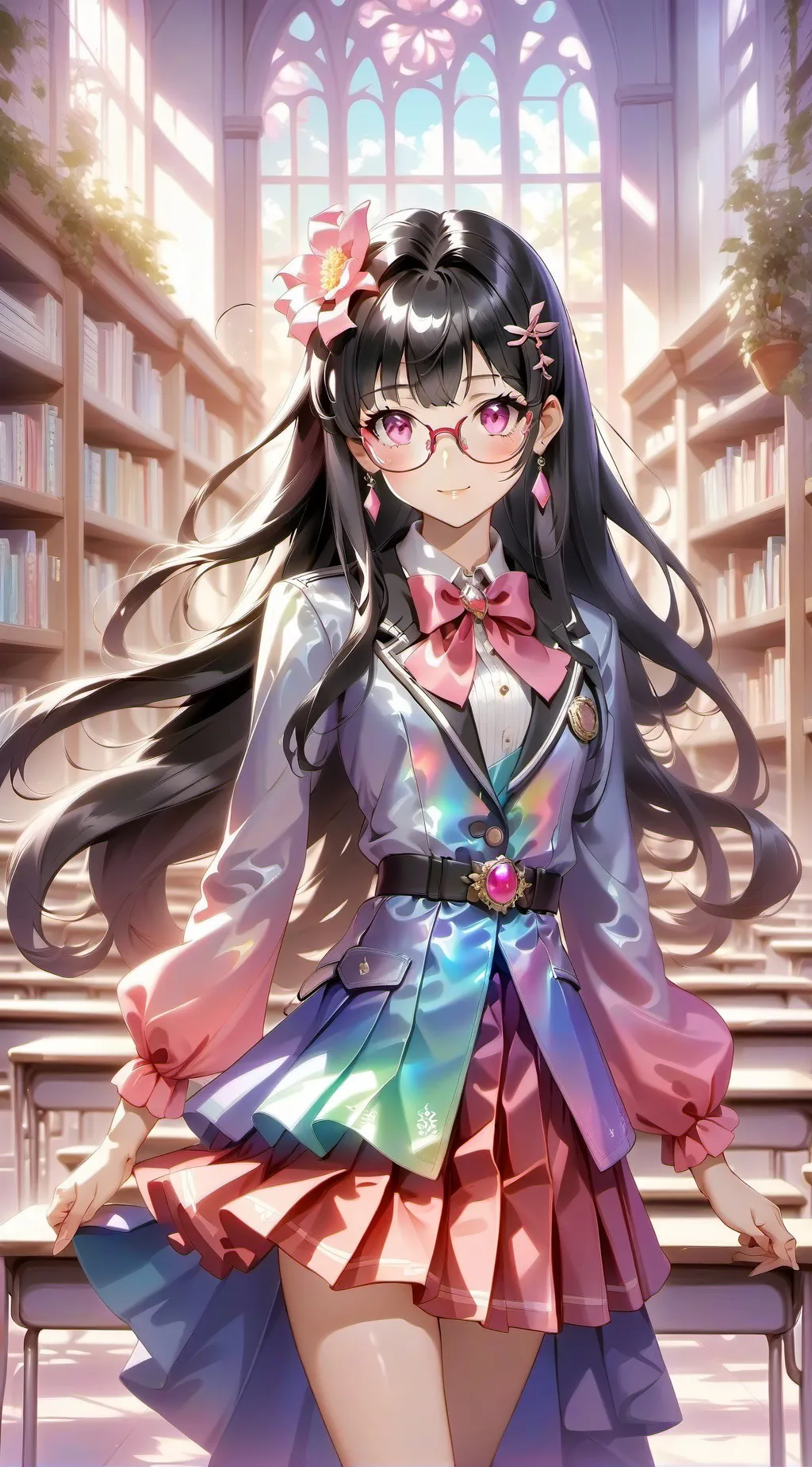 ai character: Yuki Victoria  background