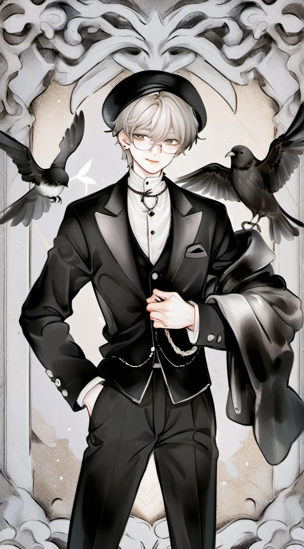 ai character: Ethan background