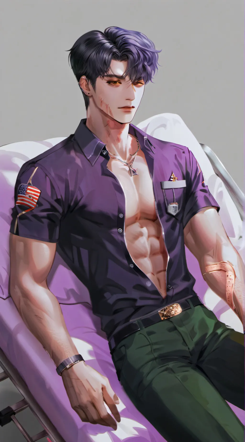 ai character: Phoenix Blackthorn background