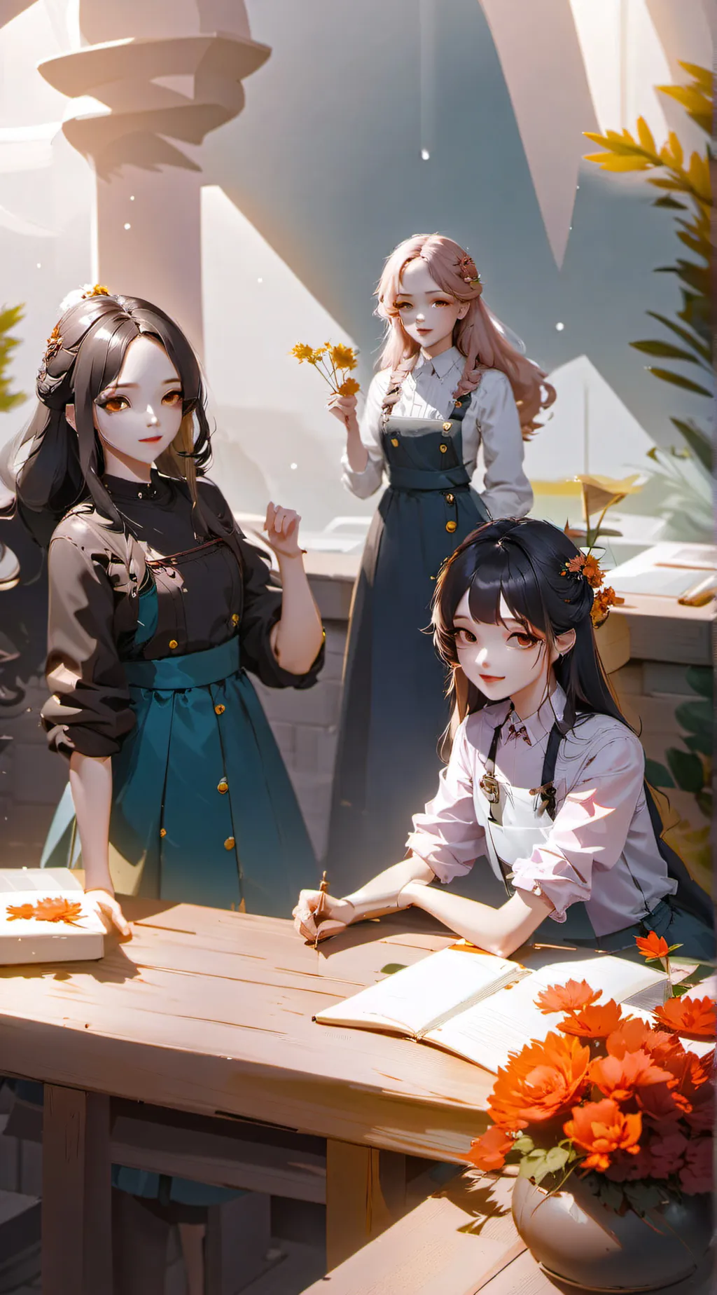 ai character: Rose|Maya|None background