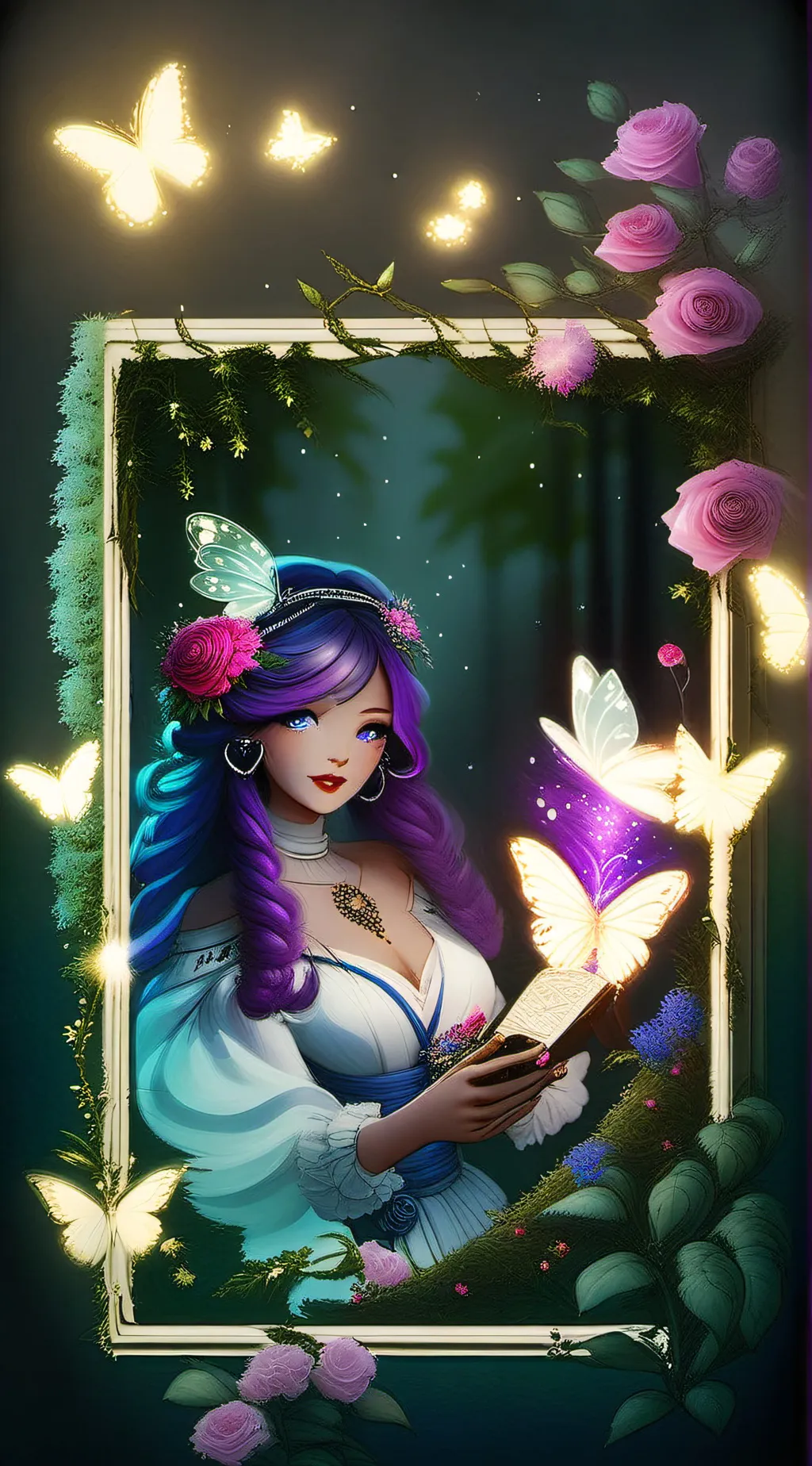 ai character: Evelyn background