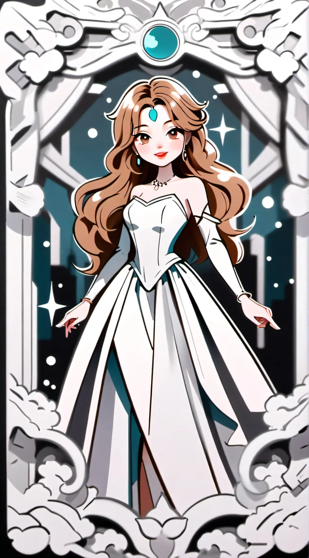 ai character: doll background