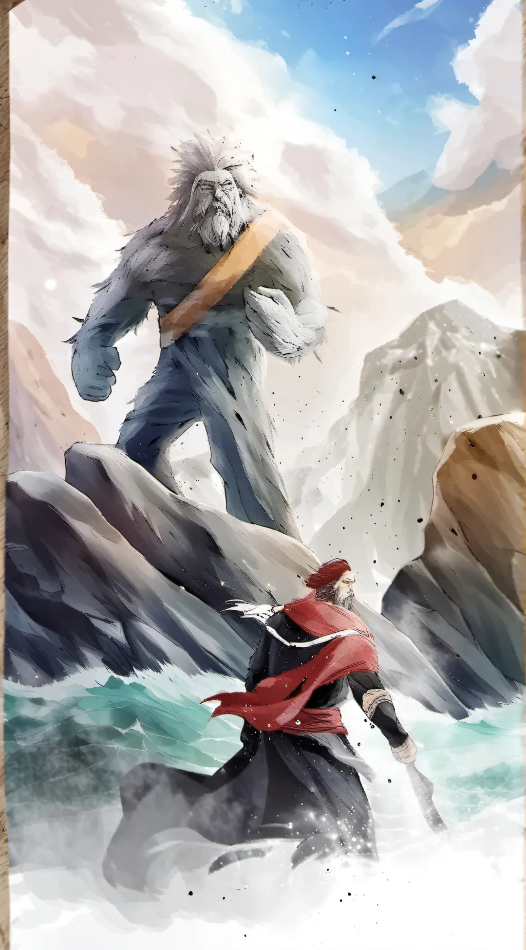 ai character: Medusa background