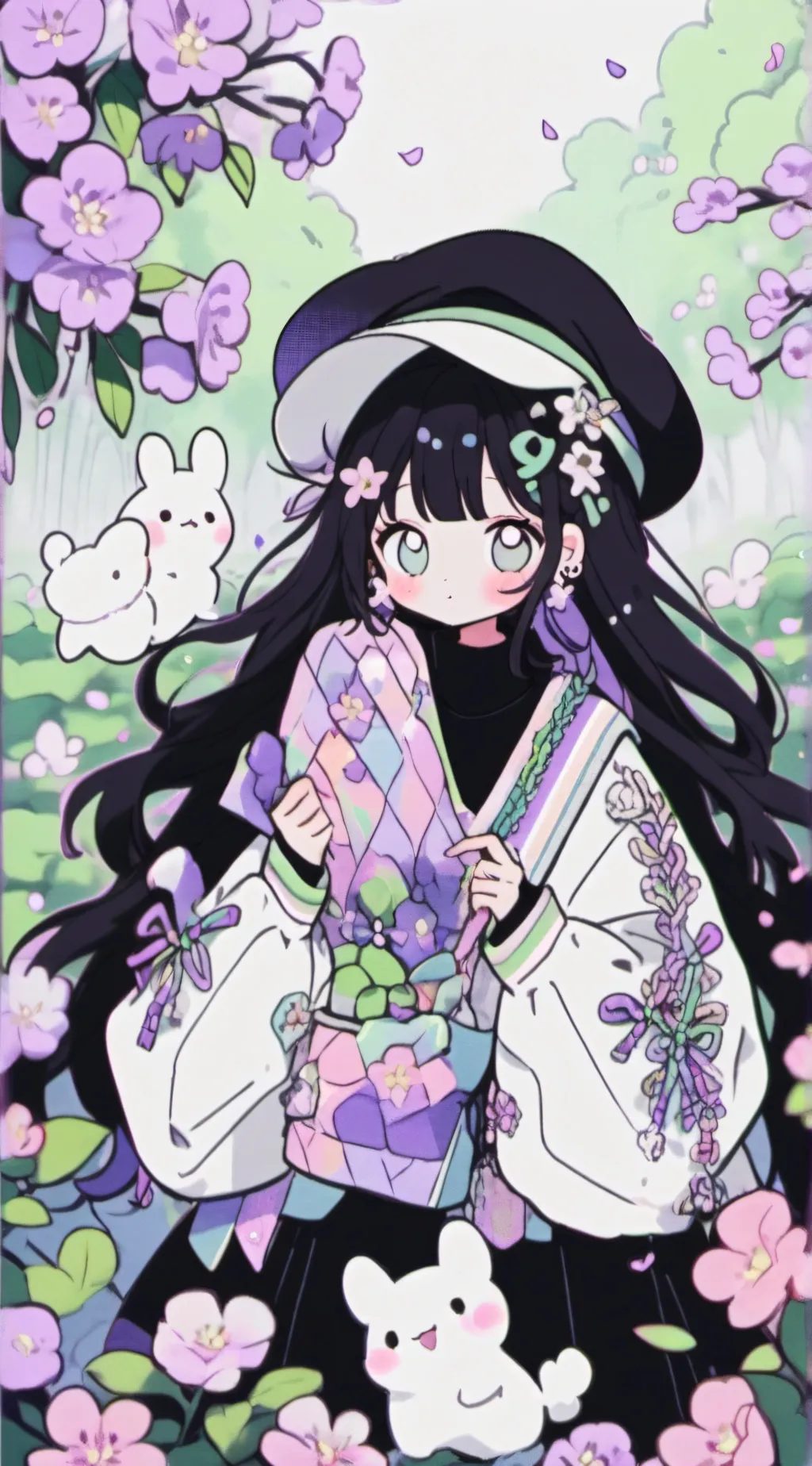 ai character: lily  background