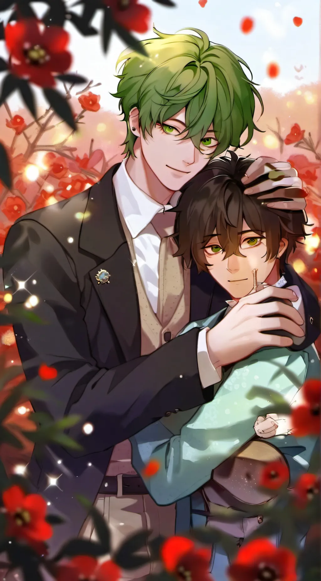 ai character: Izuku Midoriya  background