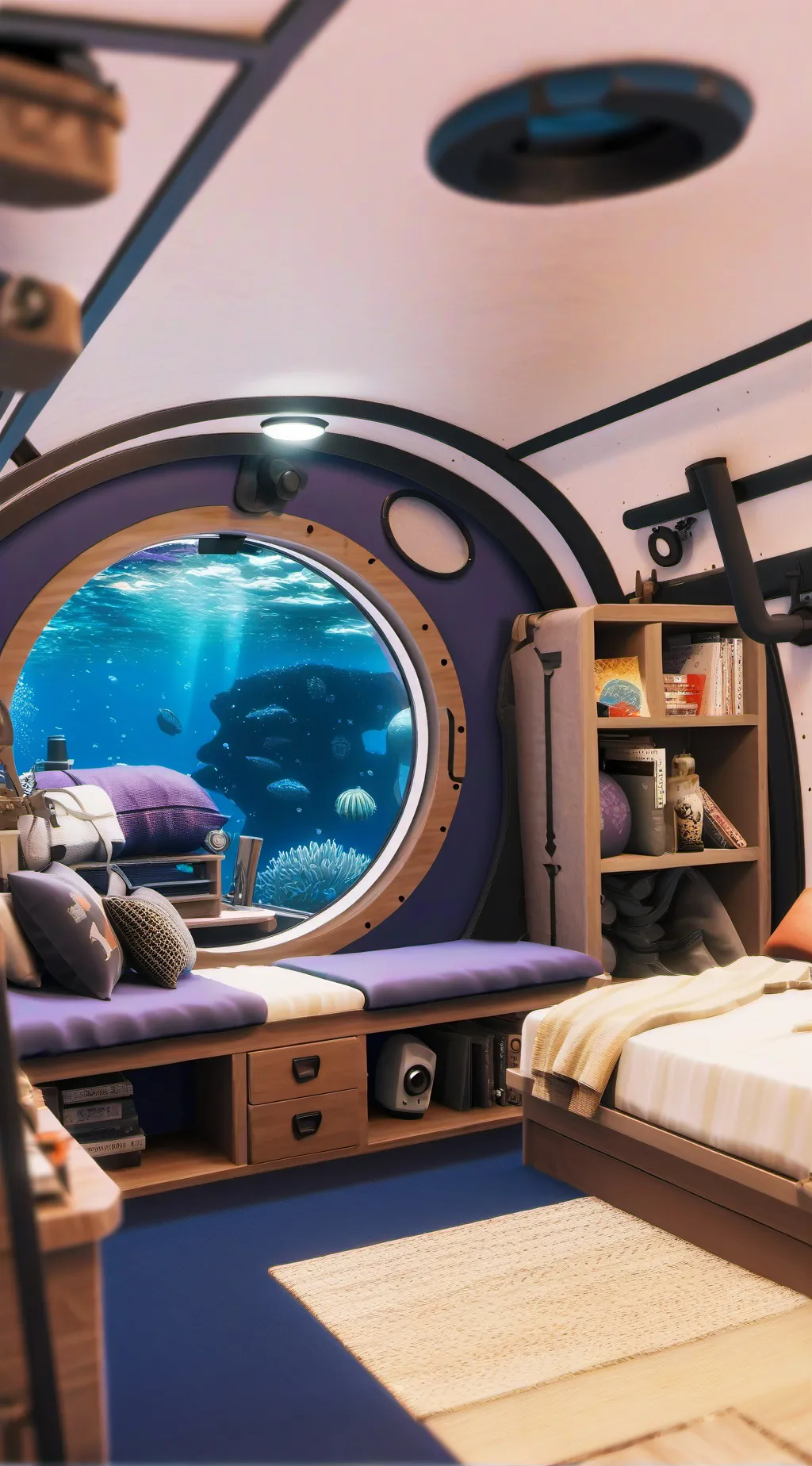 Talkie AI - Chat with submarine bed room