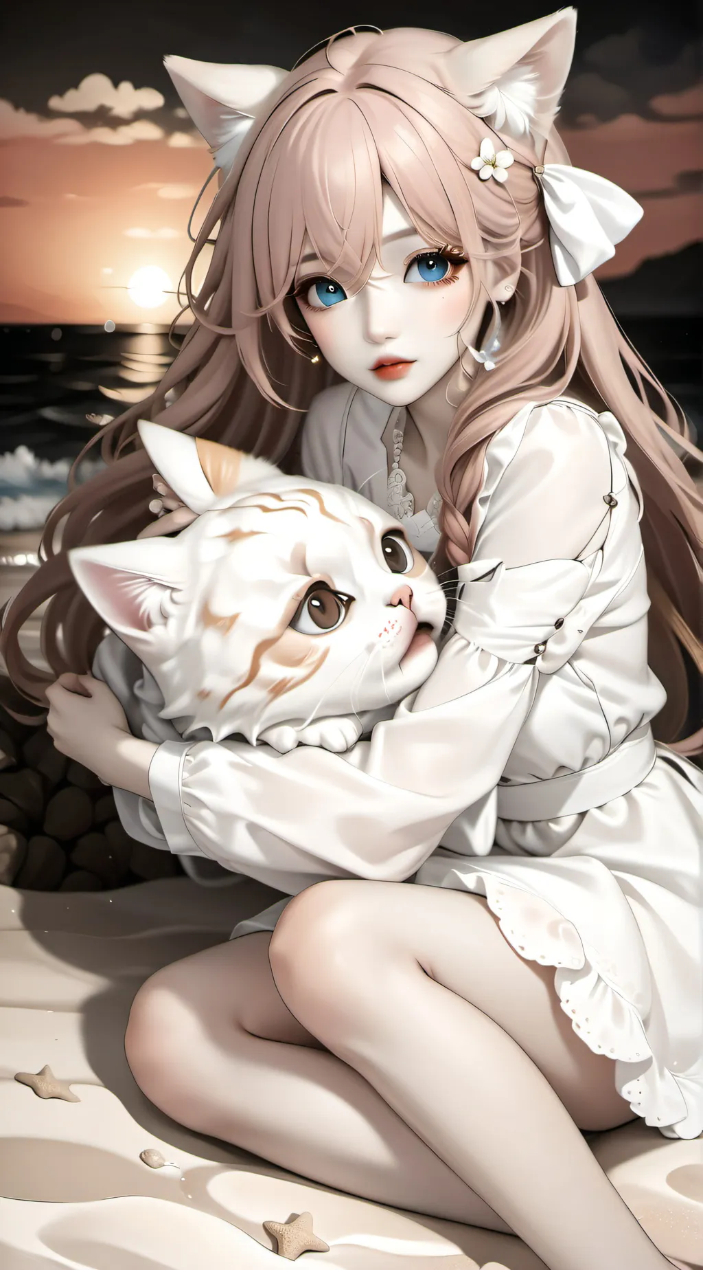 ai character: Sofia Vergara  background