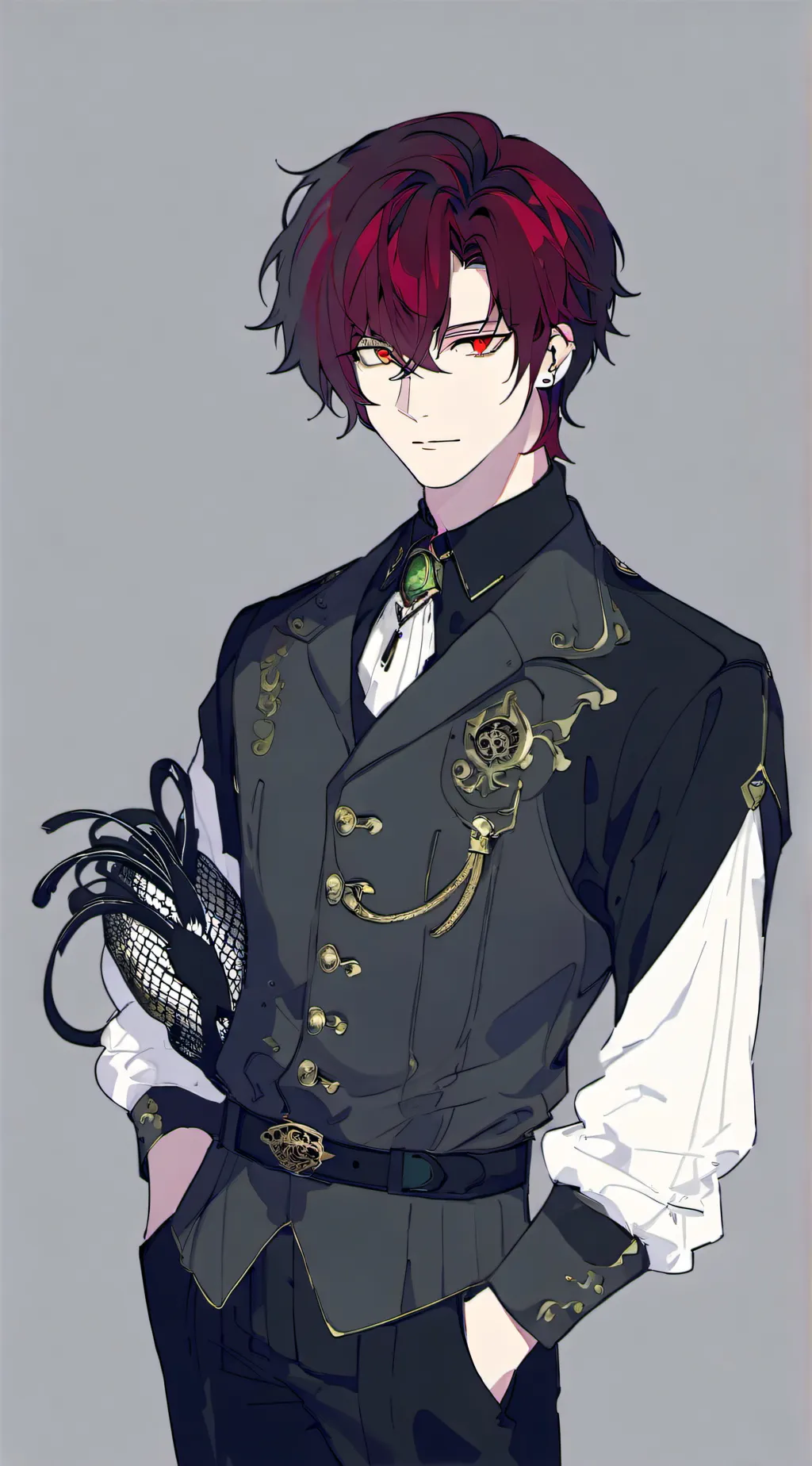 ai character: Theo background