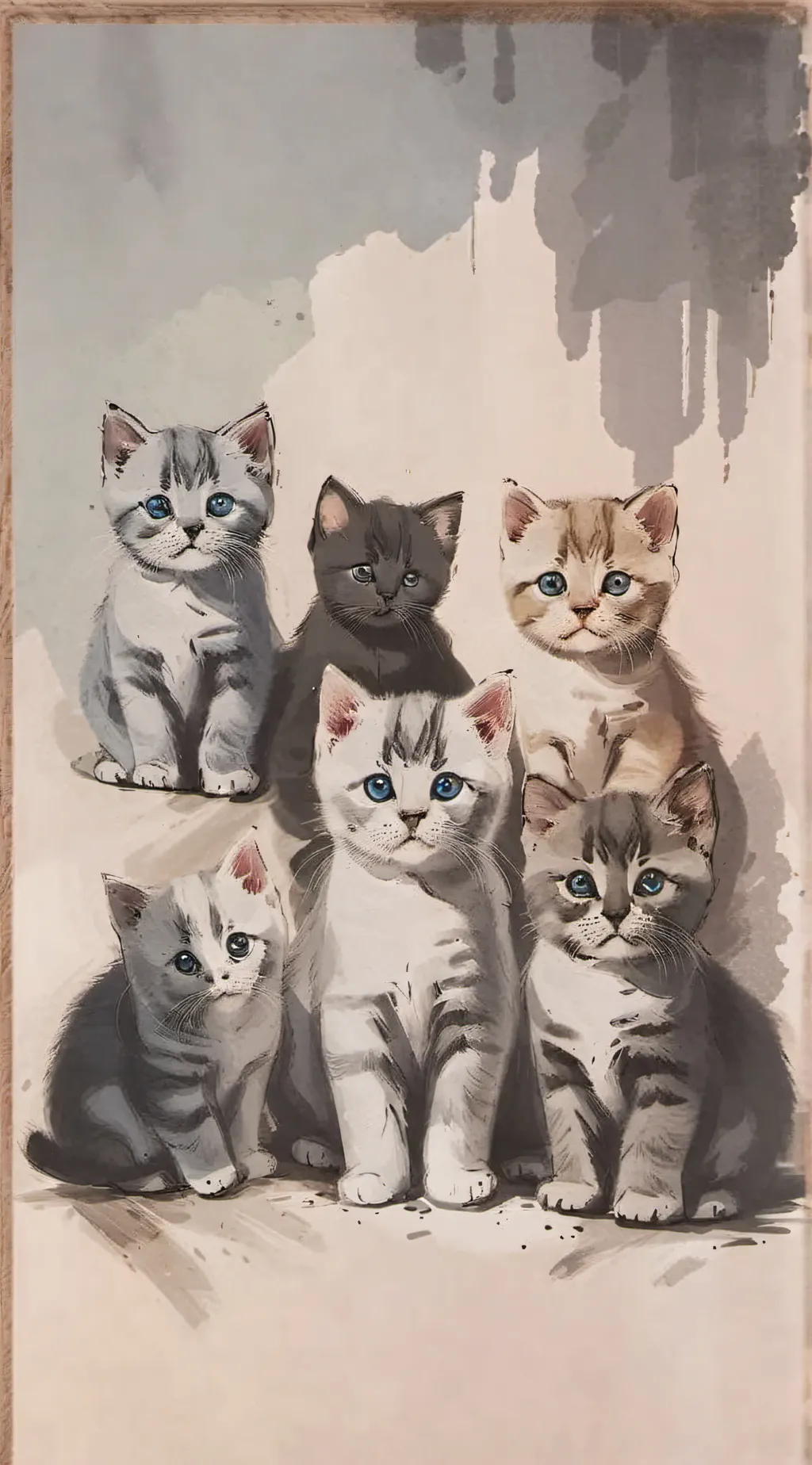 ai character: Kittens/my kittens background