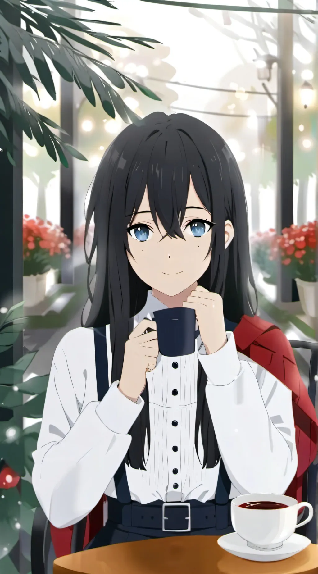 ai character: You are enough. background