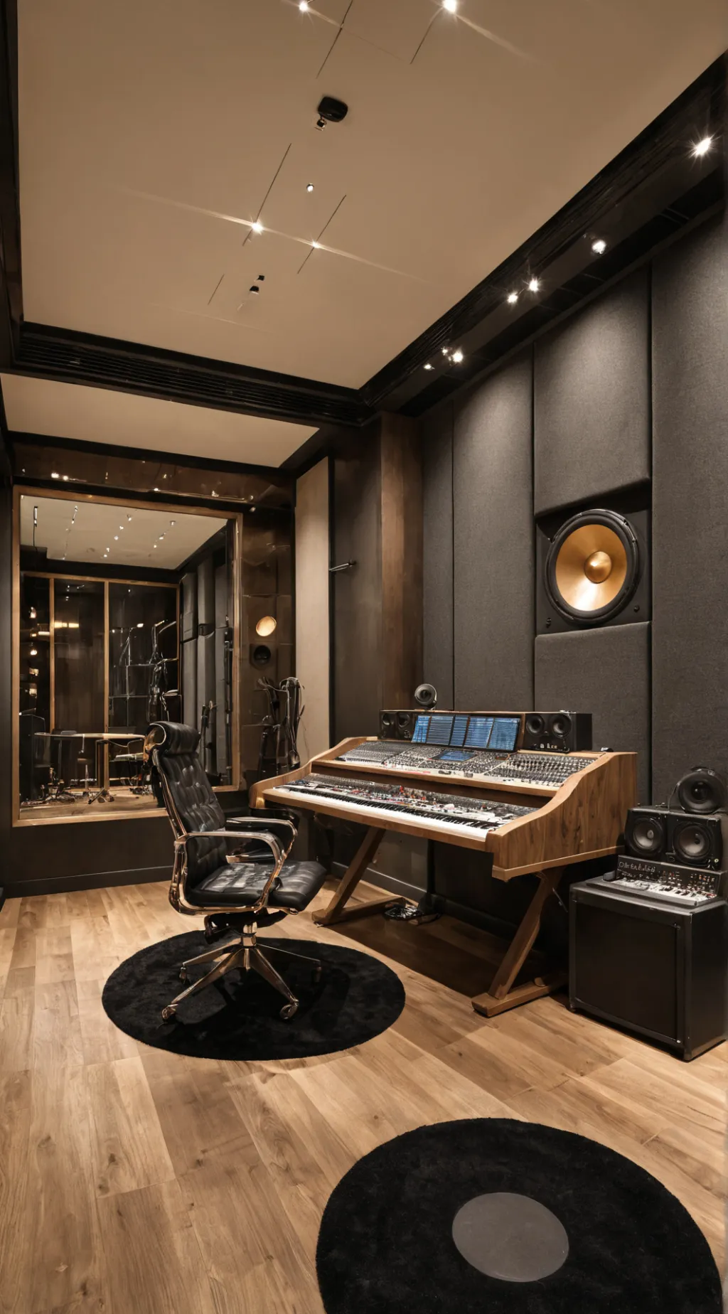 ai character: Red Fox Records  background