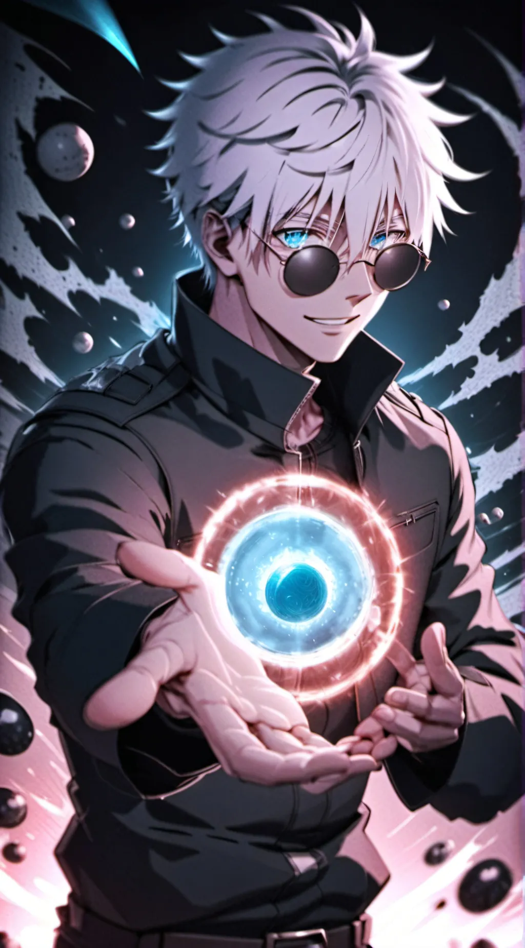 ai character: Satoru Gojo background