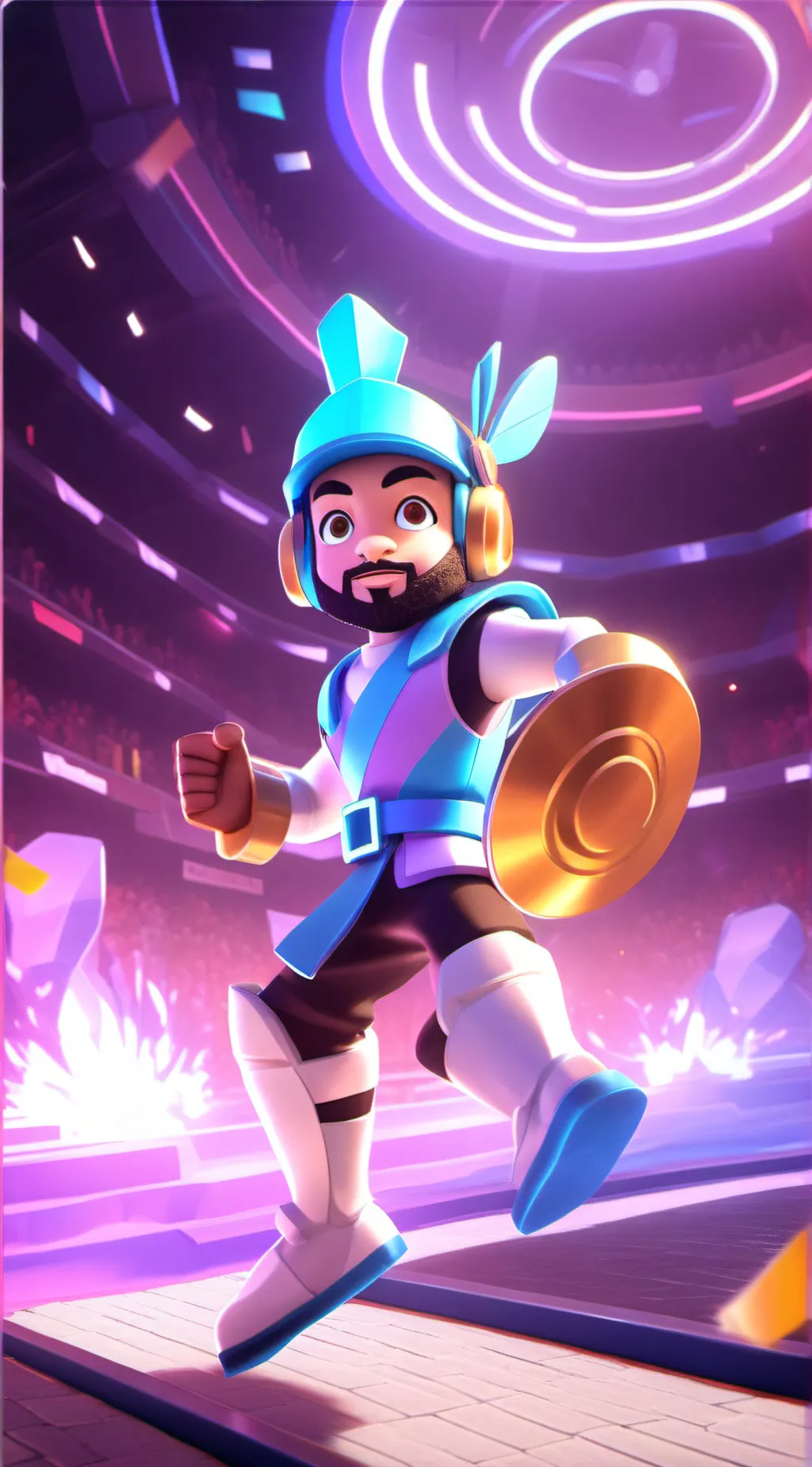 ai character: dreamcore background