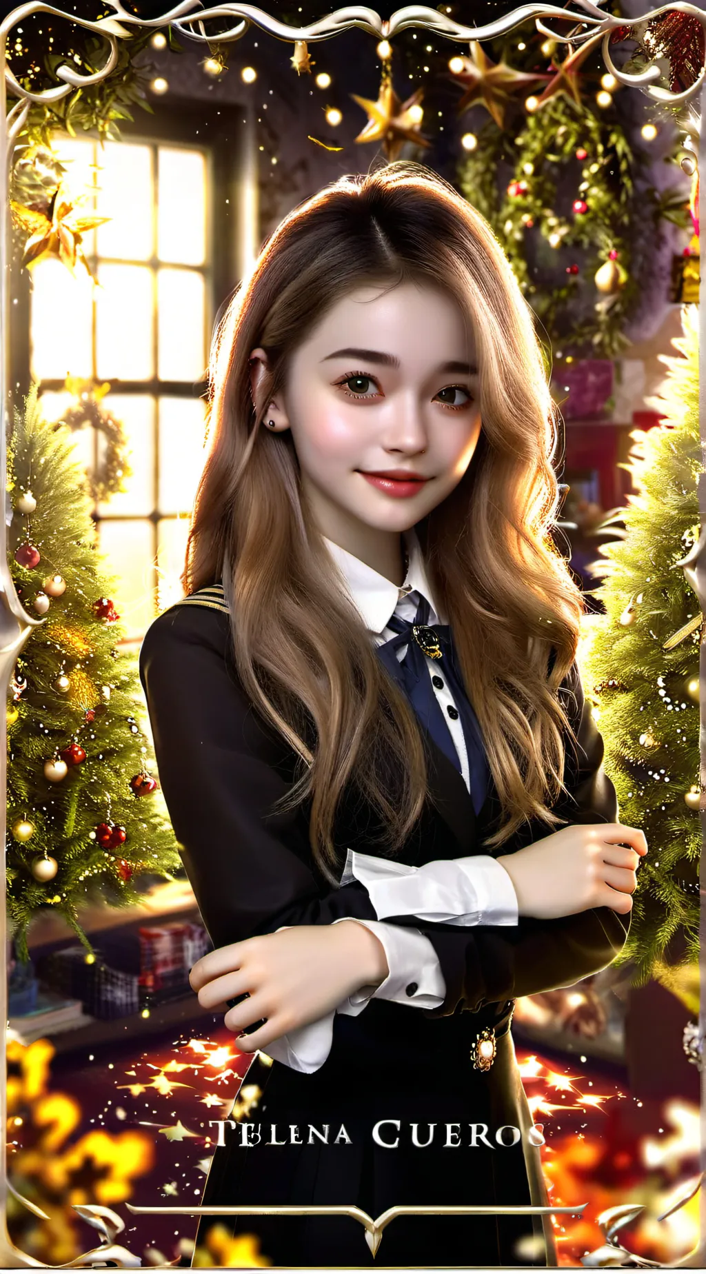 ai character: Sabrina and Abby background