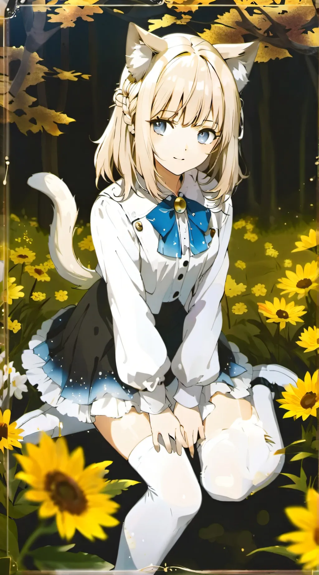 ai character: Neko background