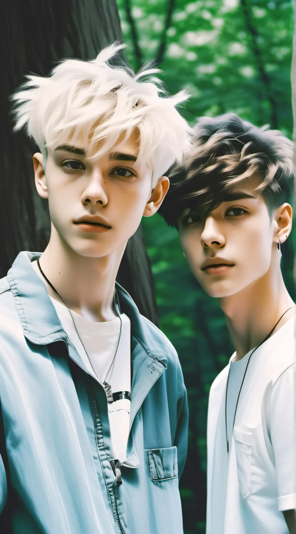 ai character: Sam and colby background