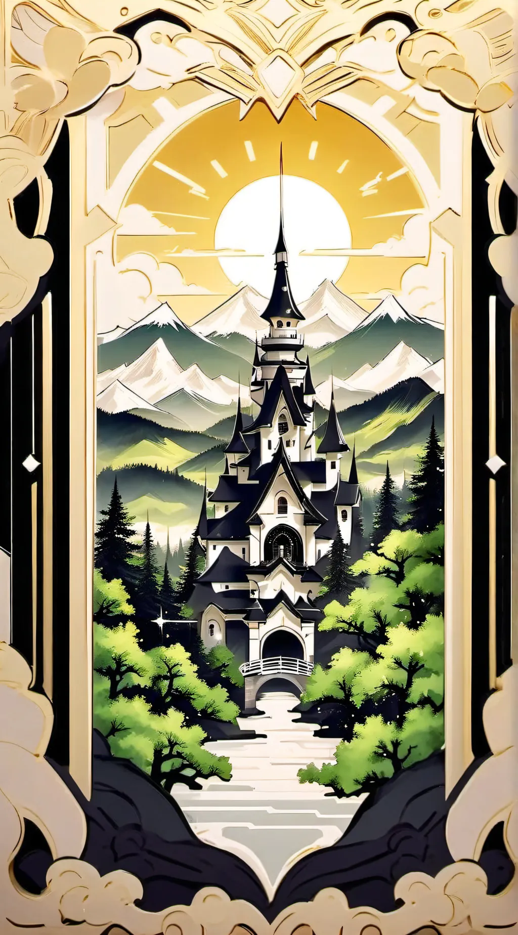 ai character: Oliver x you background