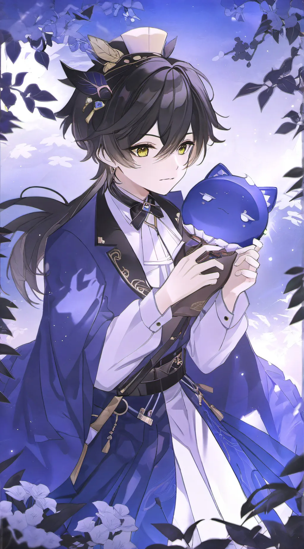 ai character: Zhongchi(genshin) background