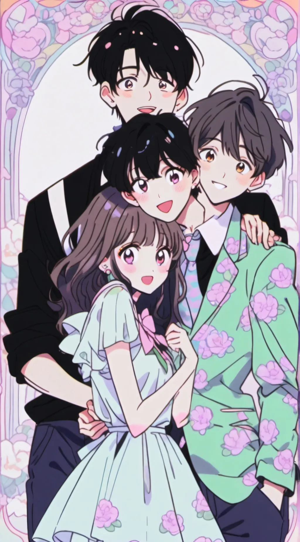 ai character: Jack Sam Jake background