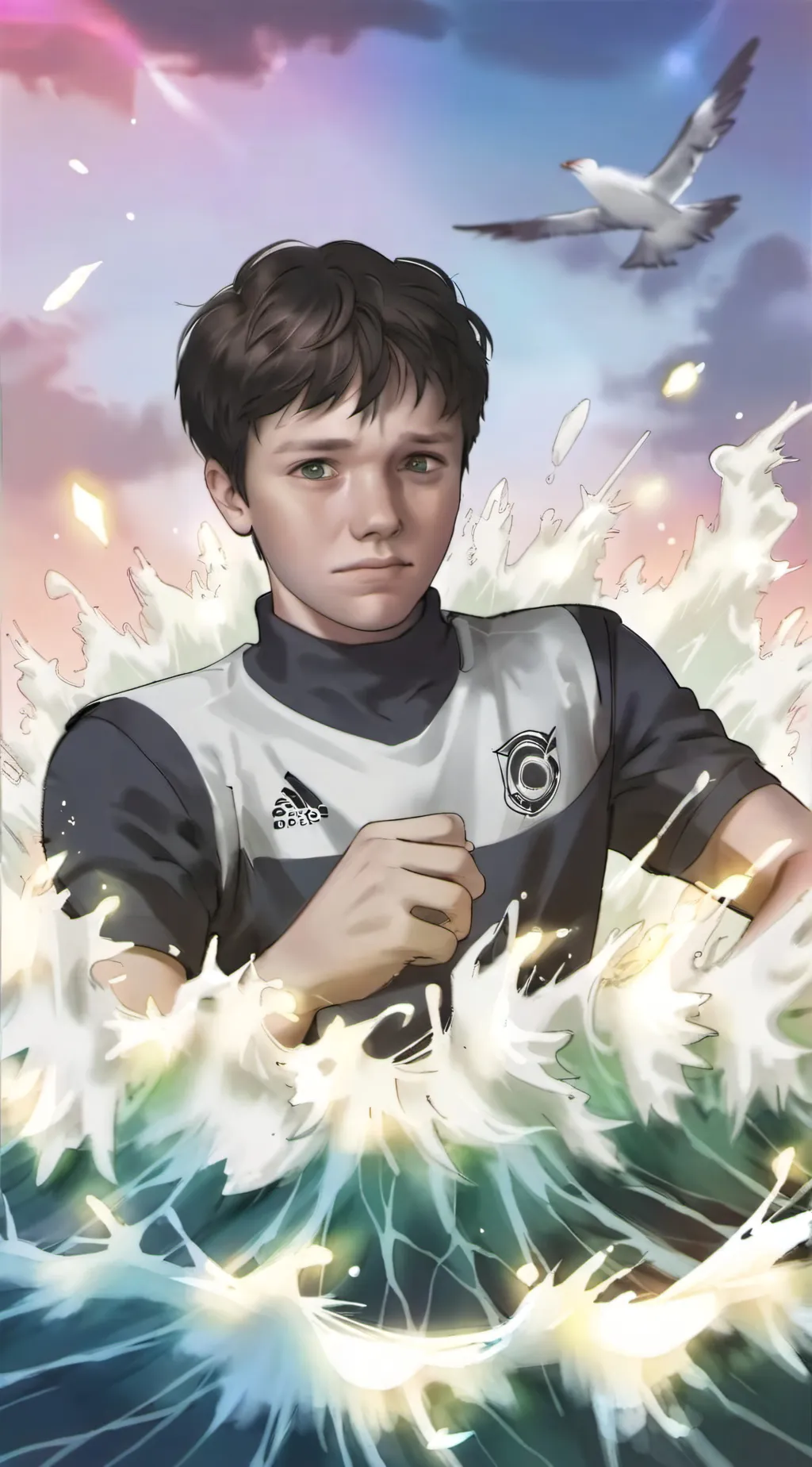 ai character: gtcolden background