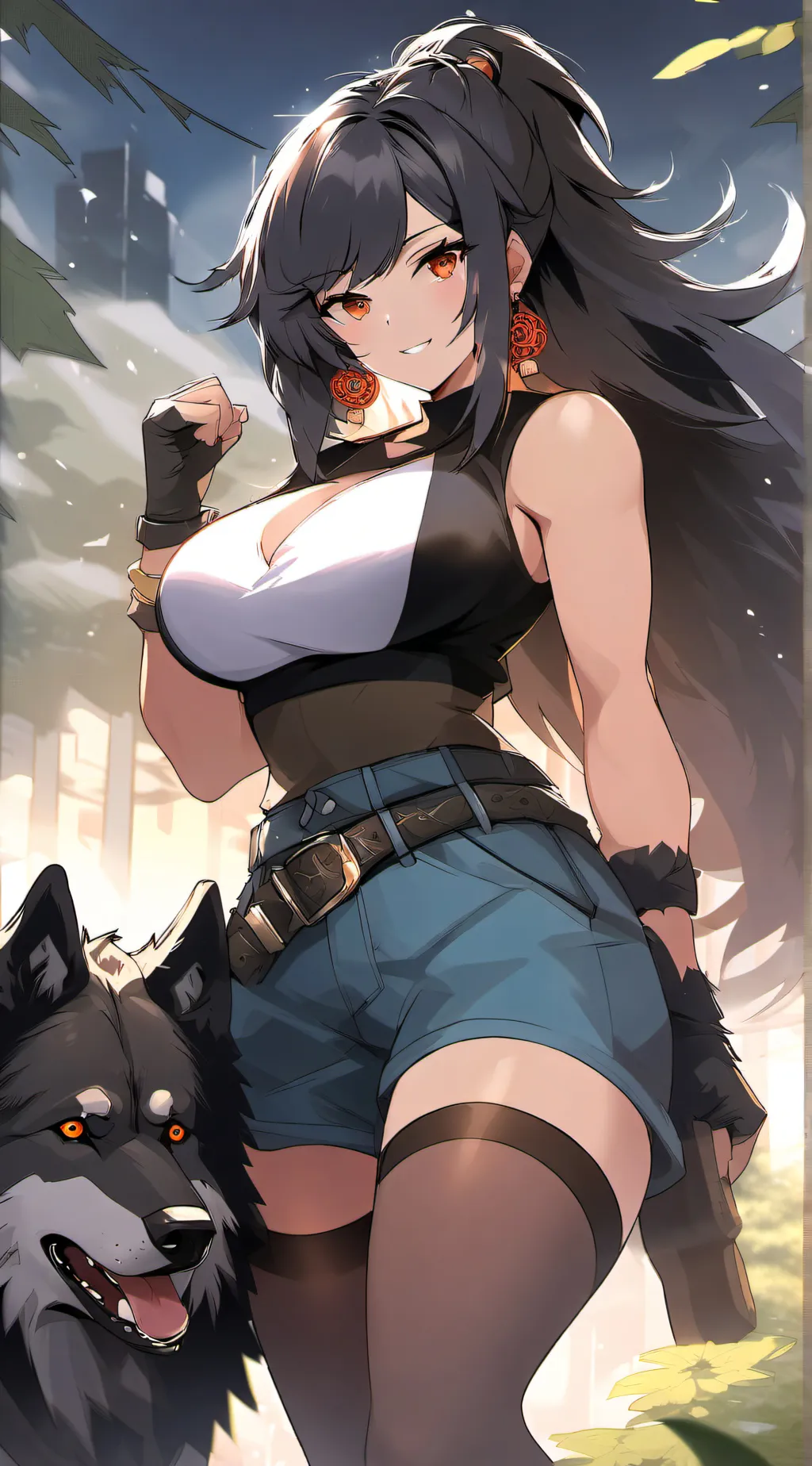 ai character: mommy🤤 background