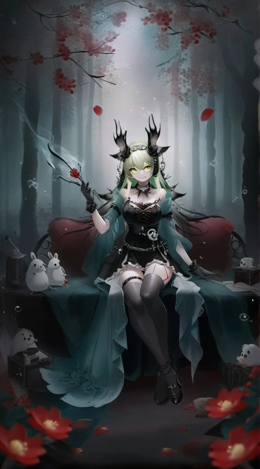 ai character: Ashley background