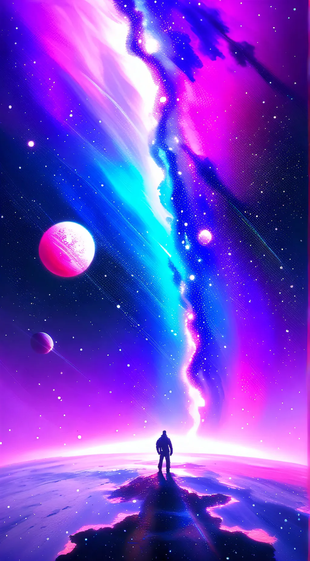 ai character: Solarballs background