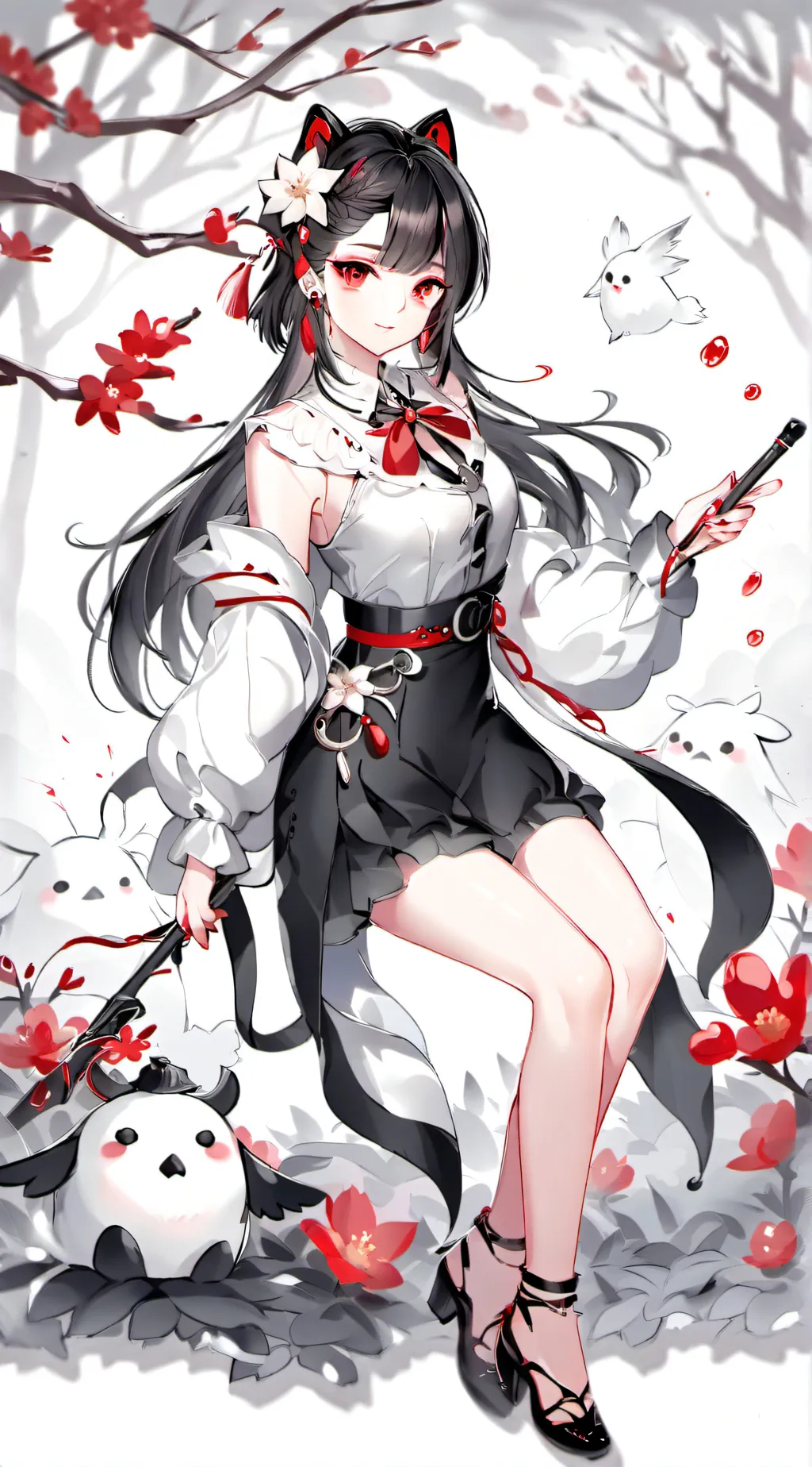 ai character: Kayla  background