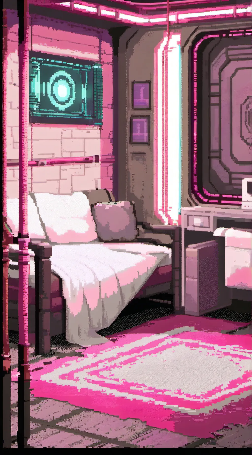 ai character: The Lab background