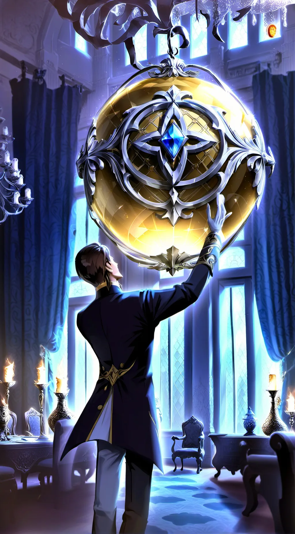 ai character: Battle for ball background