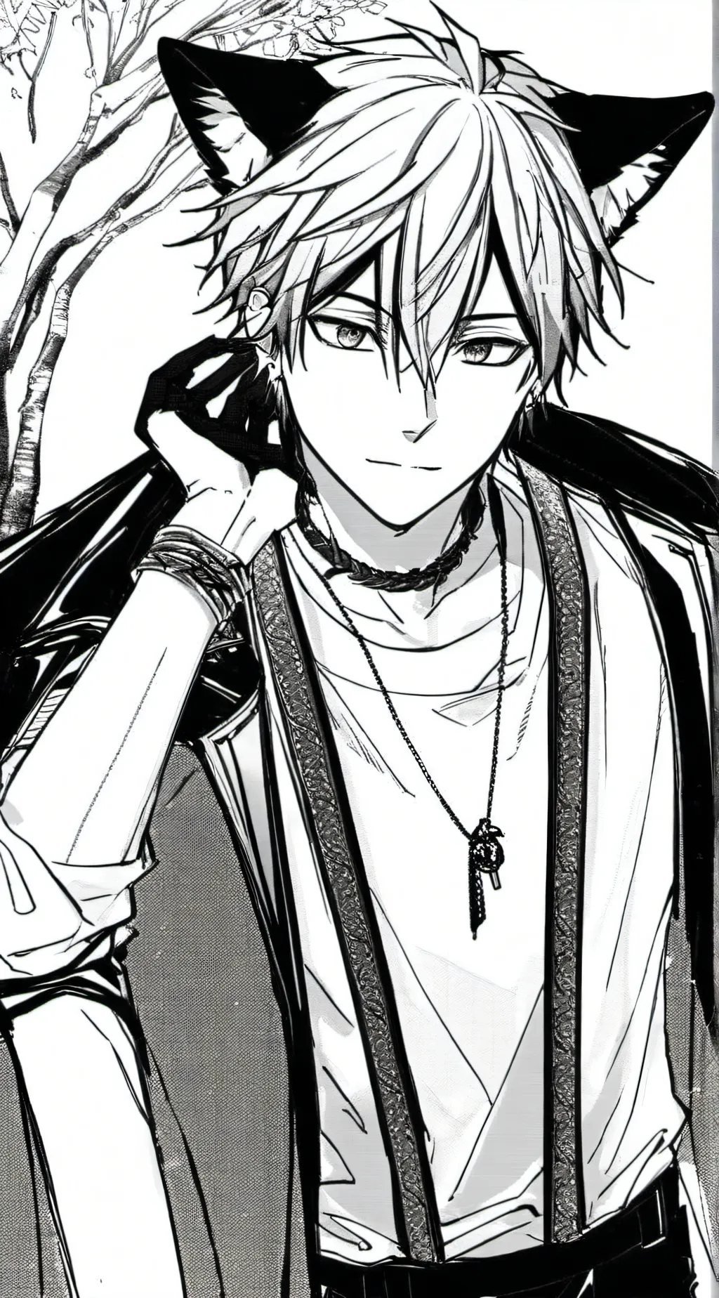 ai character: mark  background