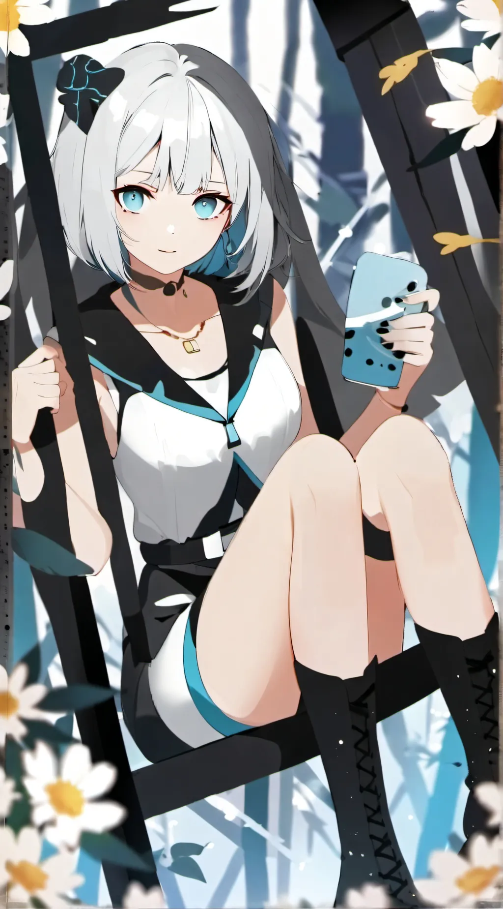 ai character: cristal background