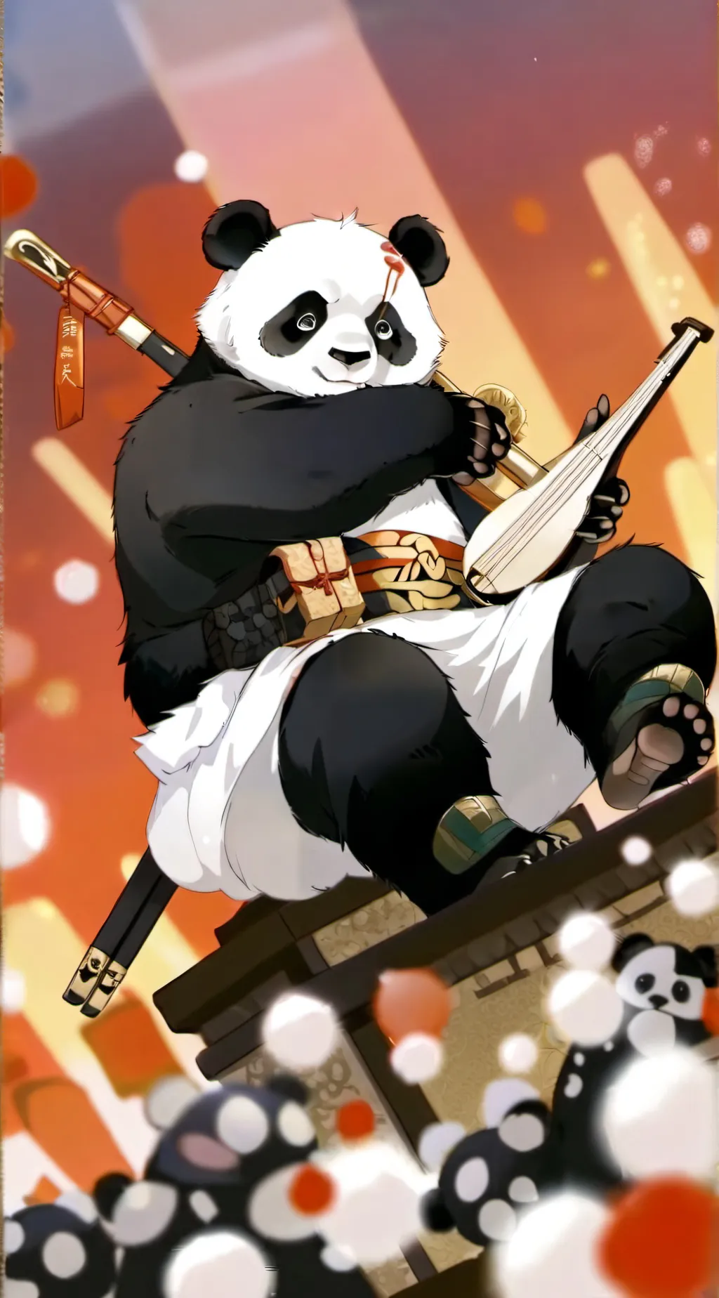 ai character: jjk  background