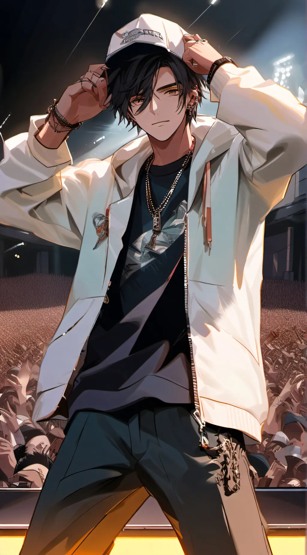 ai character: start of something background