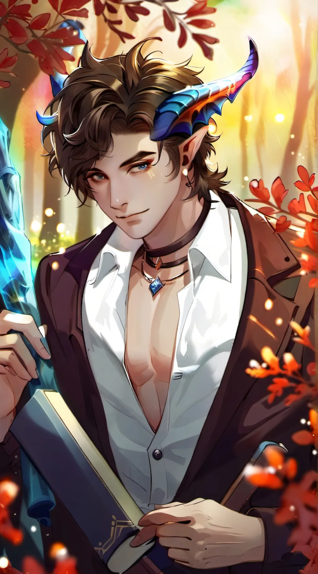 ai character: Rhys (MID) background