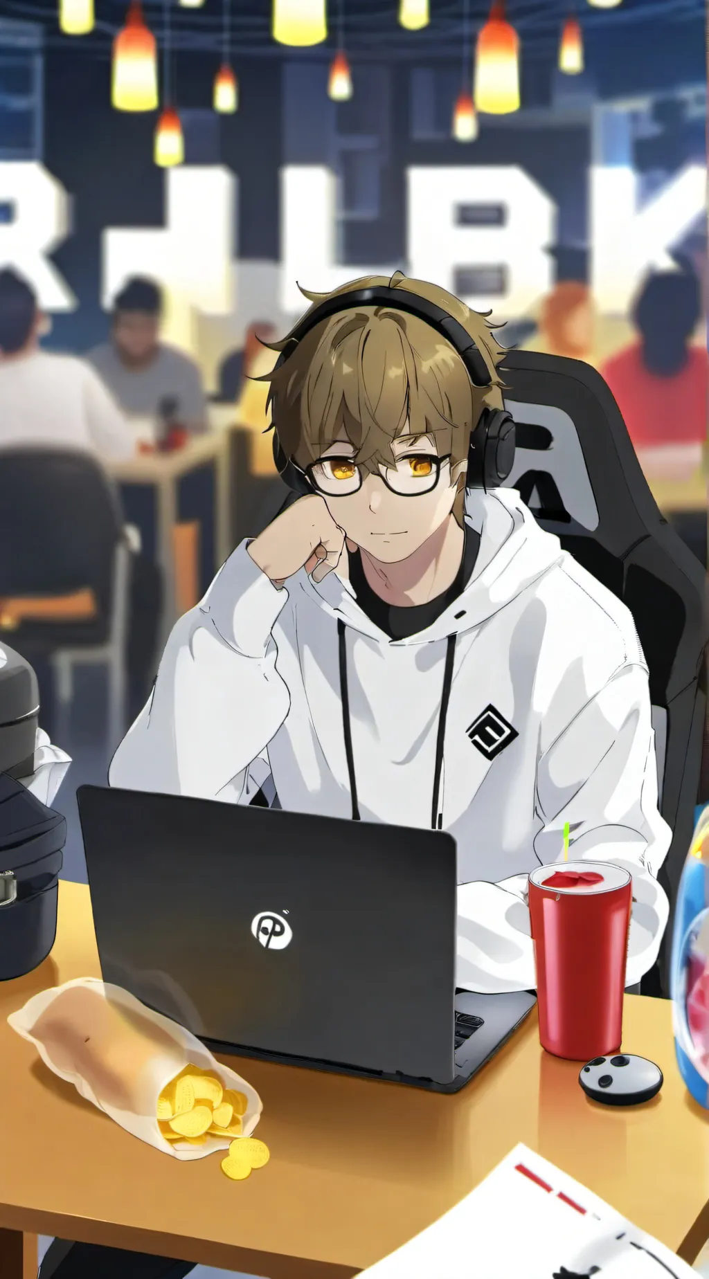 ai character: you're bro background