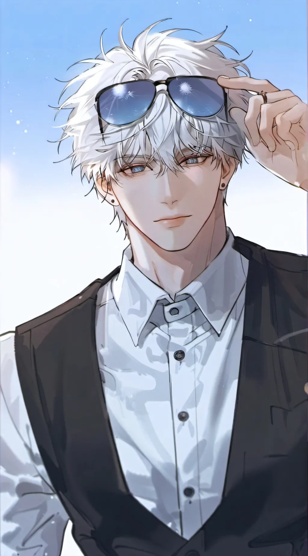 ai character: ☆✶Evan✶☆  (Gojo) background