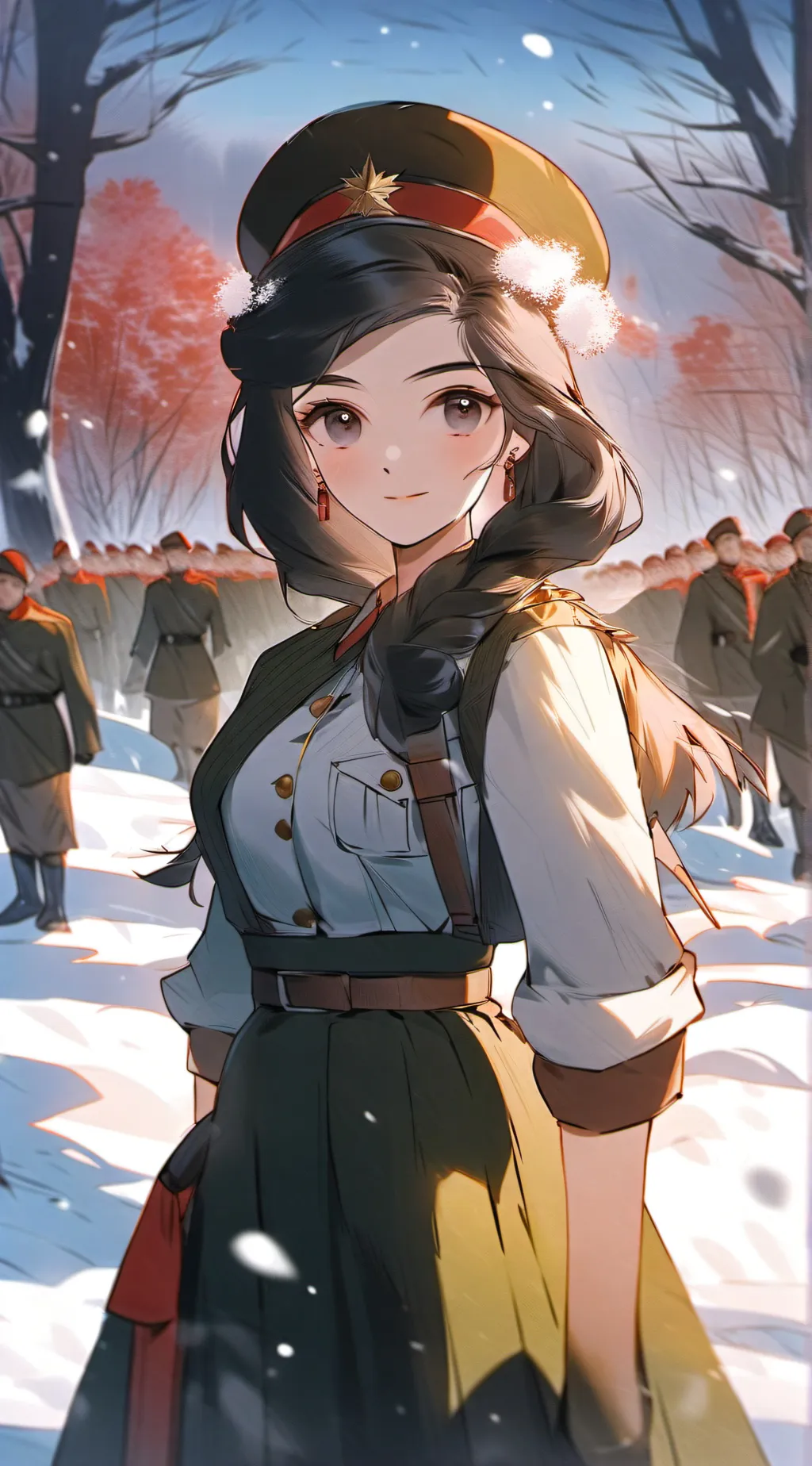 ai character: Soveit soldier background