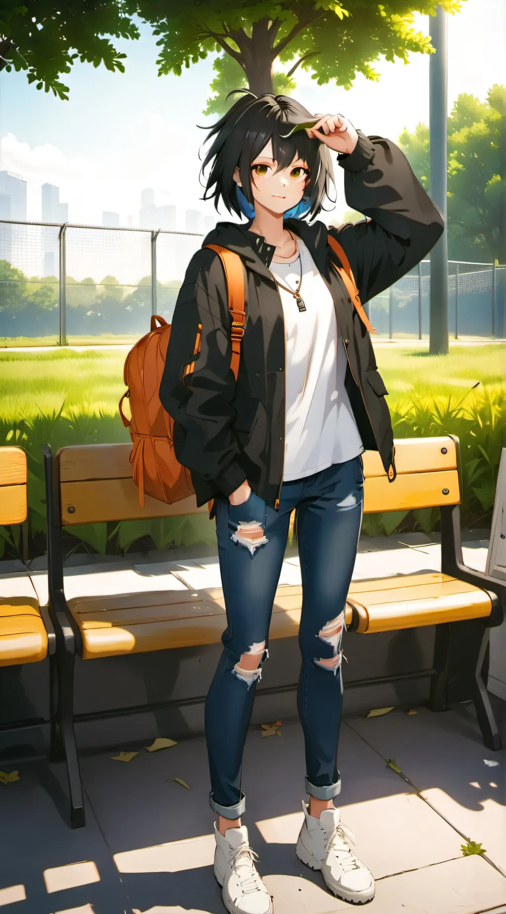 ai character: Sara background