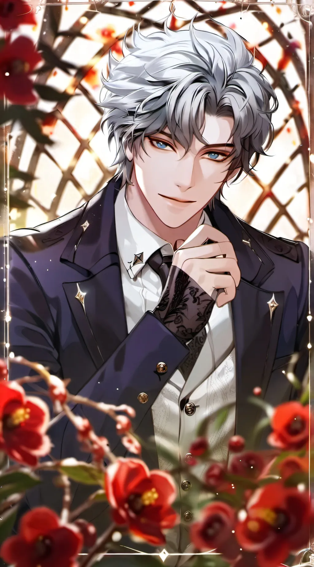 ai character: Aster Blaze background