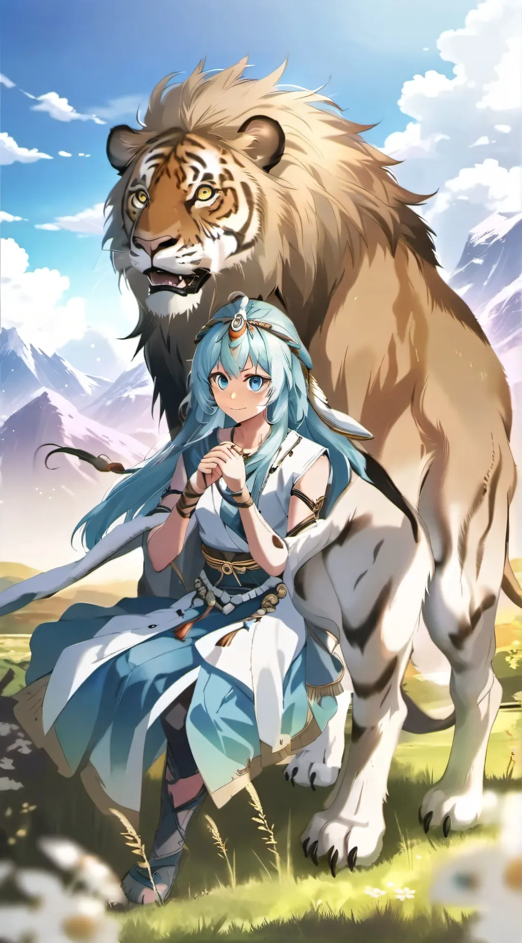 ai character: nicole background