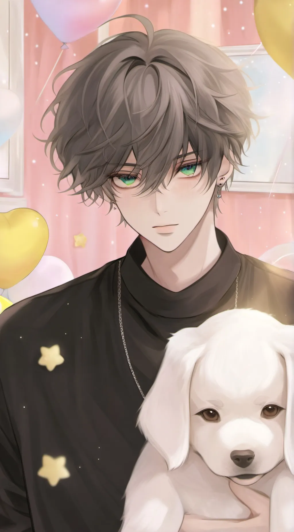 ai character: Zack  background