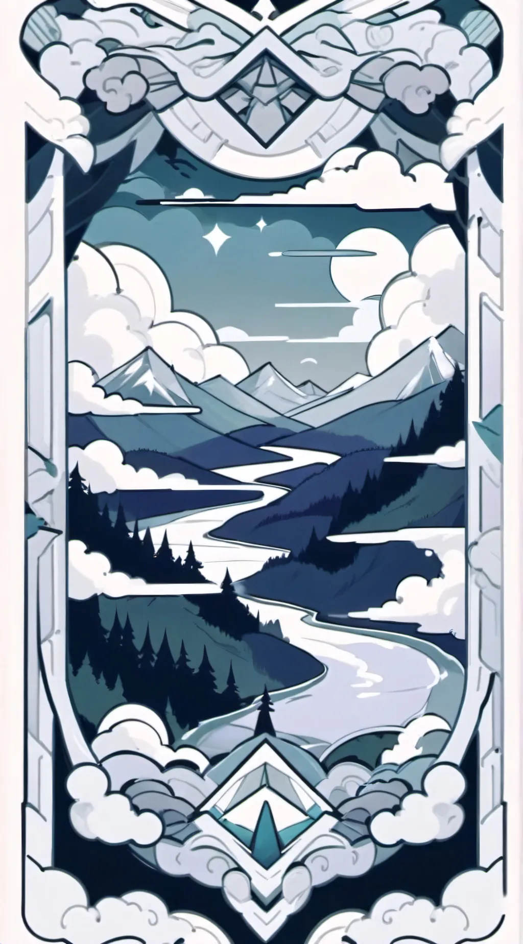 ai character: Planets  background