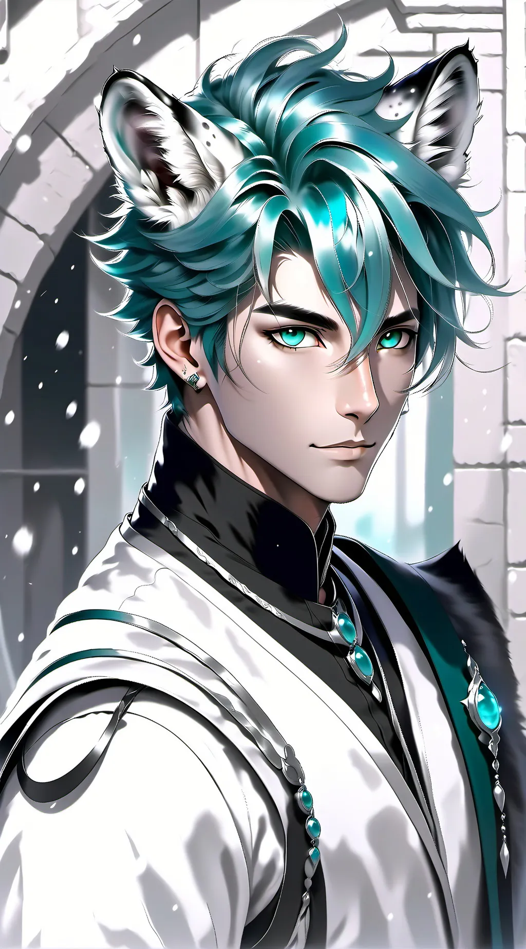 ai character: Leo background