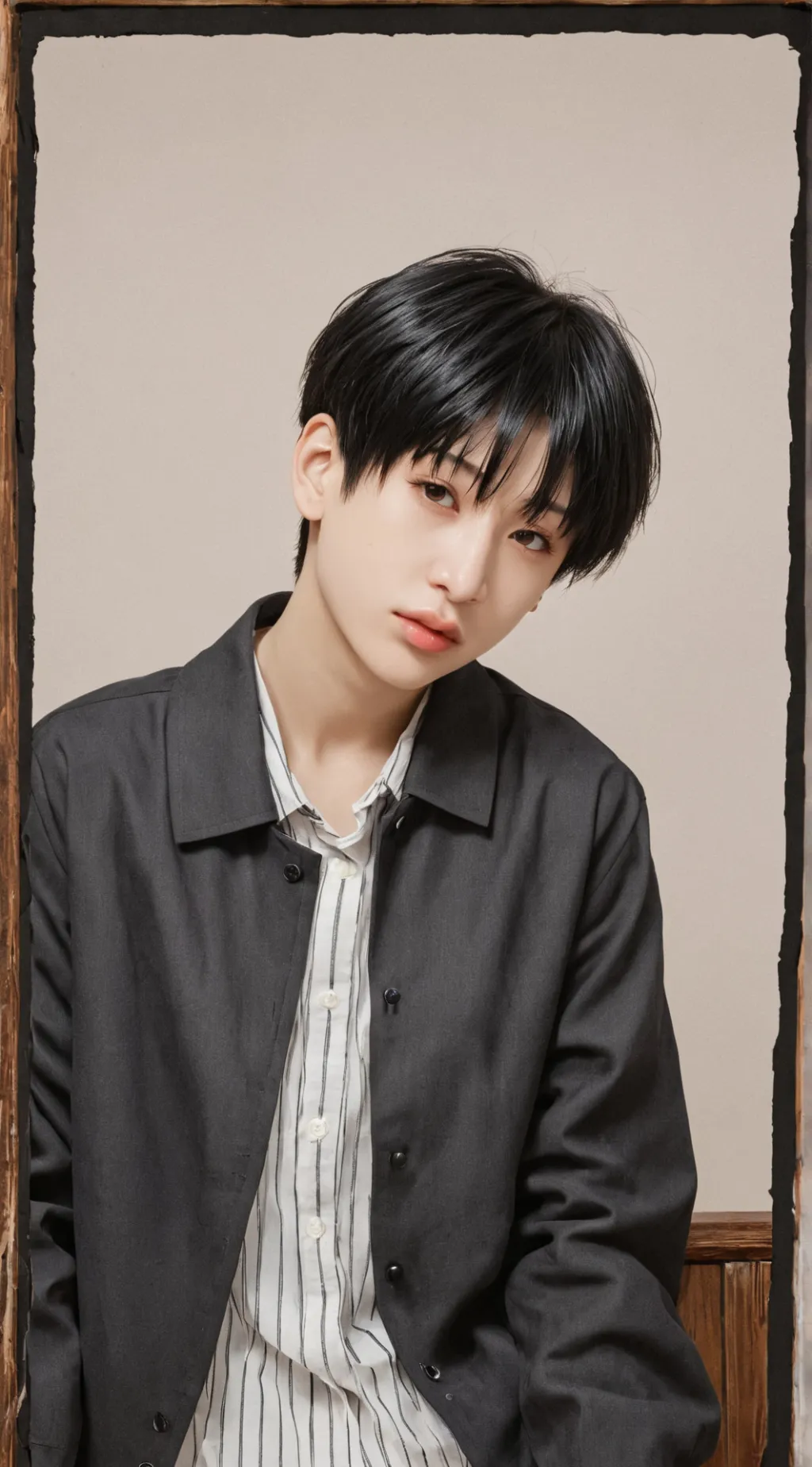 ai character: Bangchan  background