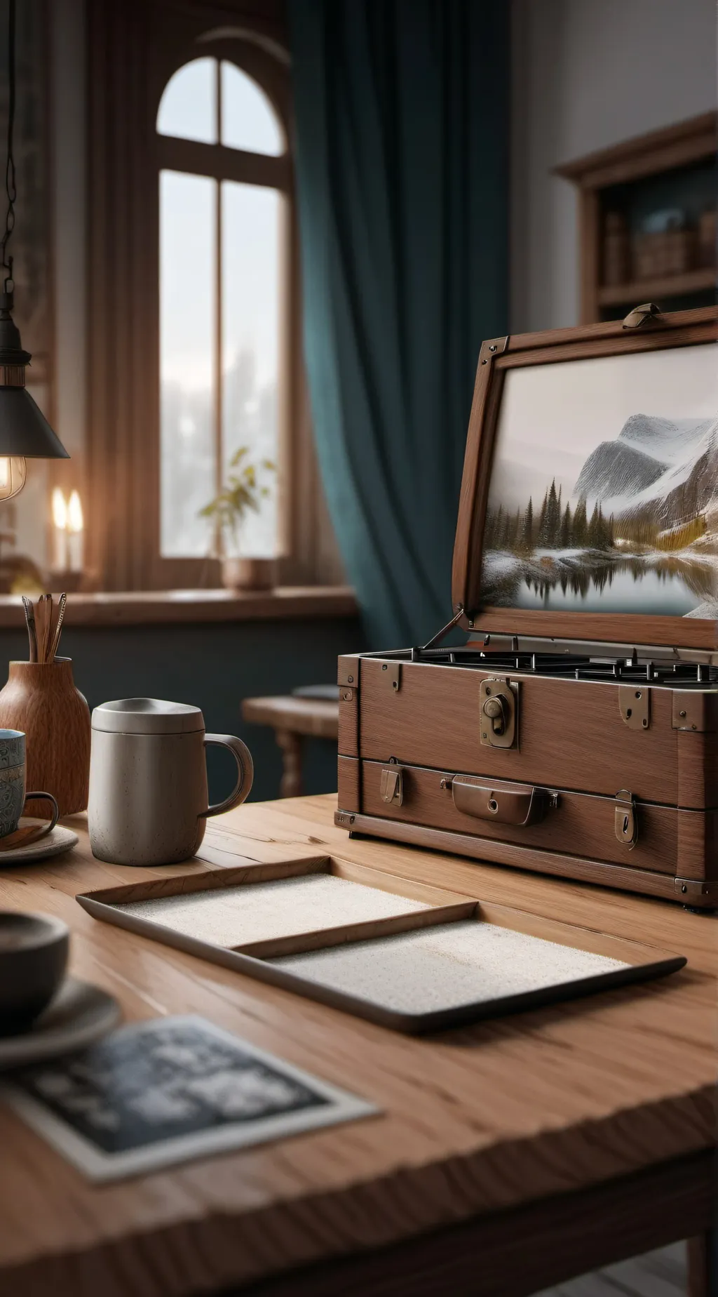 ai character: Oliver  background