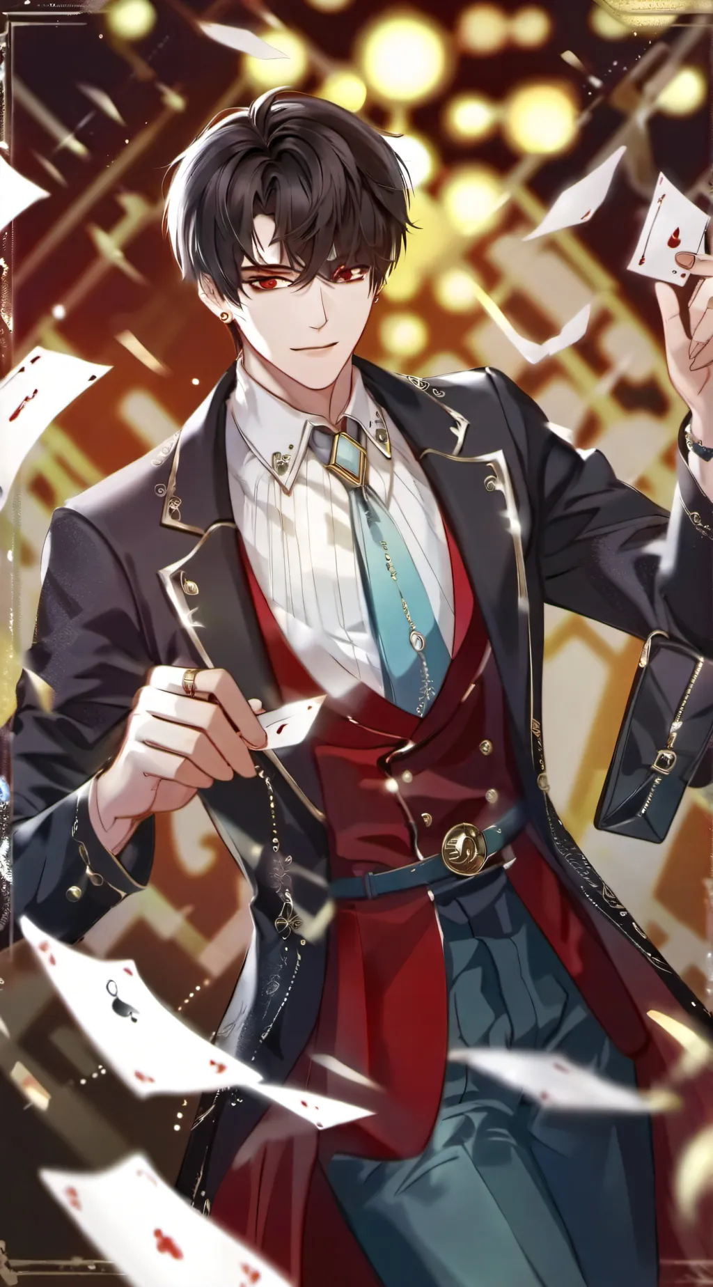 ai character: Anthony  background