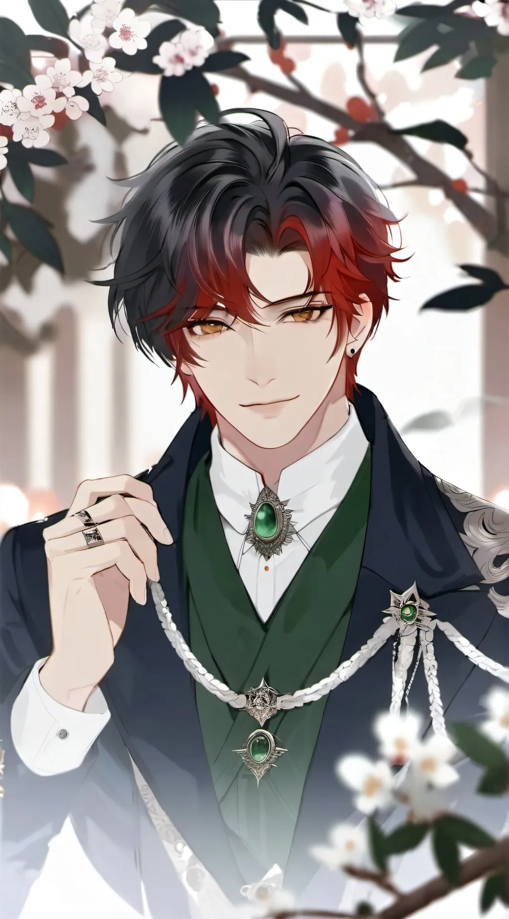 ai character: Akiro  background