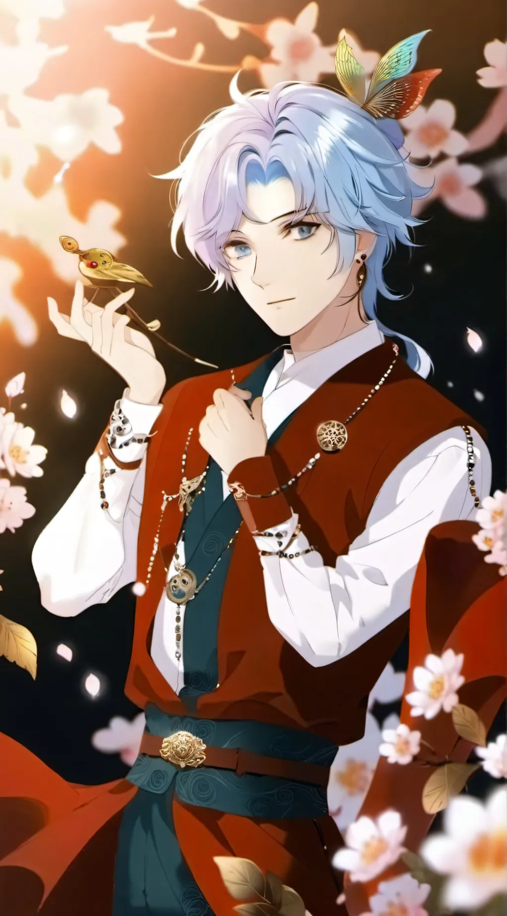 ai character: mha war background