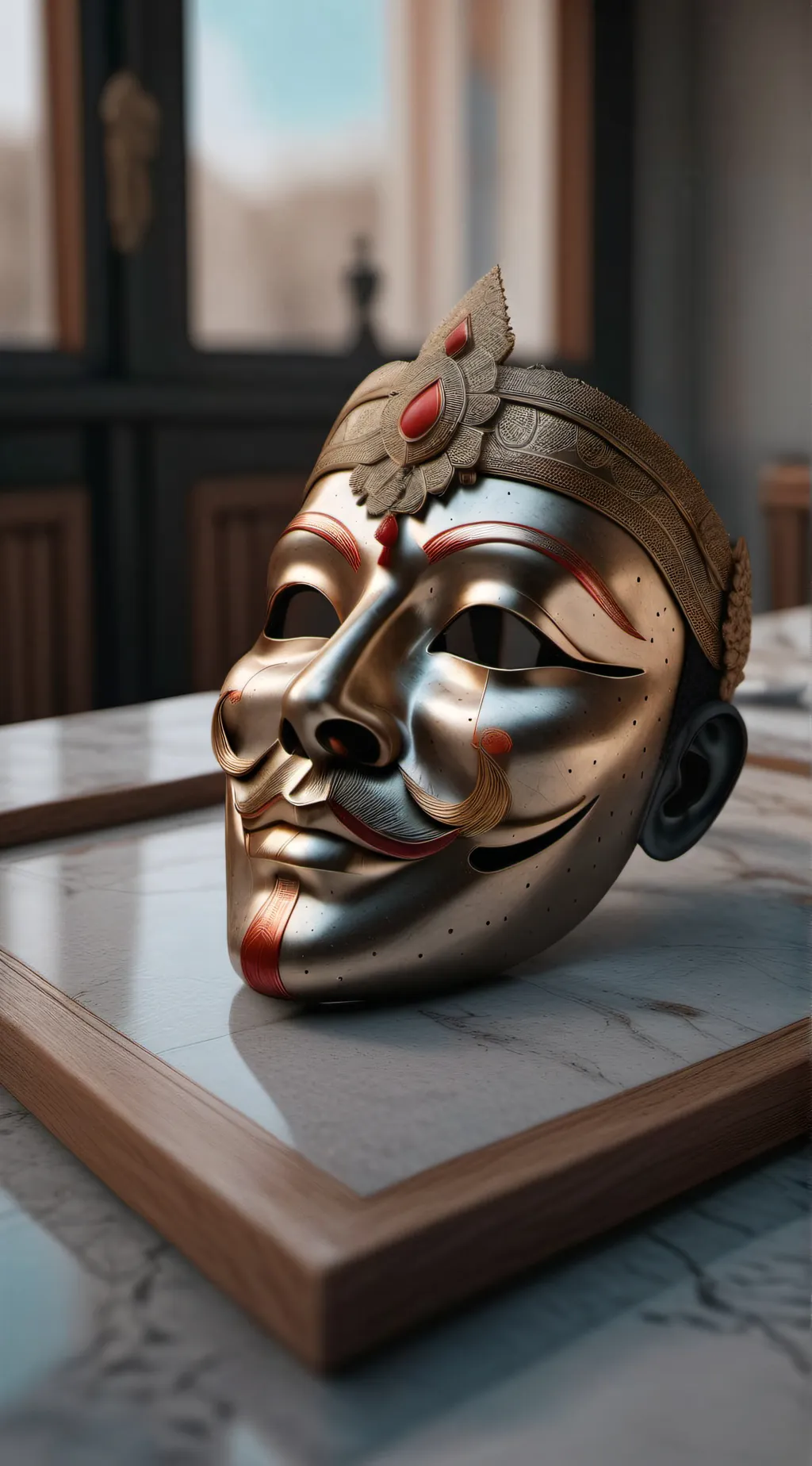 ai character: Evil guy  background